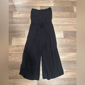VENUS Black Flowy Jumpsuit